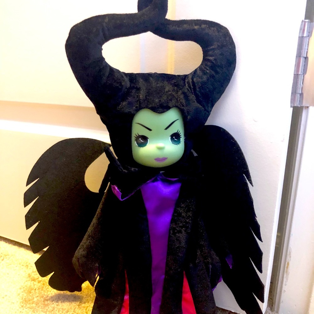 Maleficent Precious moment doll by Linda Rick